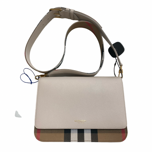 Handbag Luxury Designer By Burberry In Tan, Size:Medium
