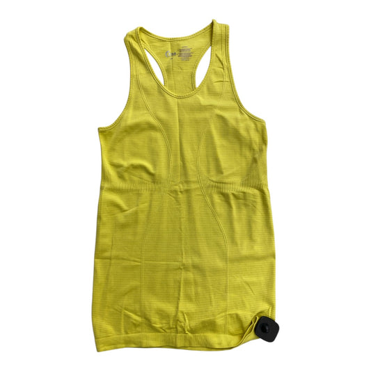 Athletic Tank Top By Zyia In Yellow, Size:Xs