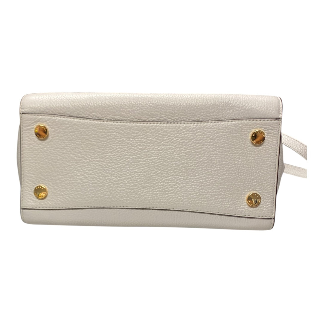 Handbag Designer By Michael Kors In White, Size:Medium
