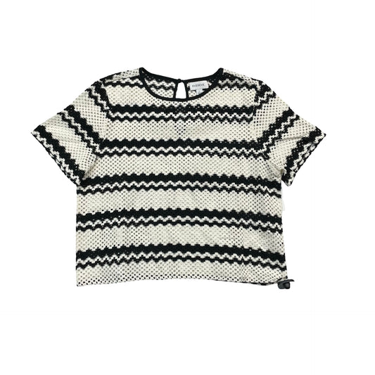 Top Ss By Evereve In Black & White, Size:L