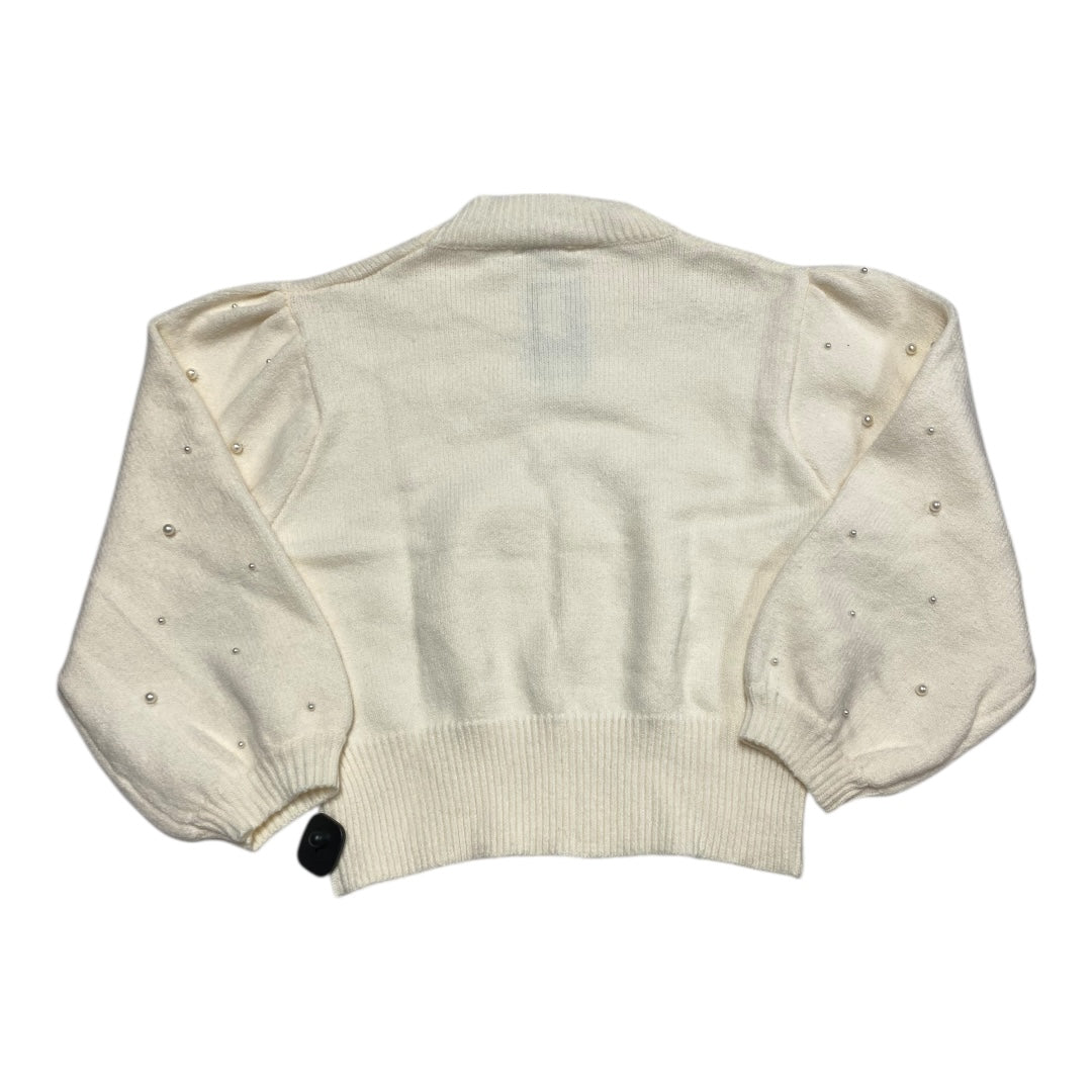 Sweater By Davi & Dani In Ivory, Size:Xl