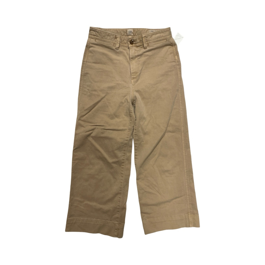 Pants Cropped By Gap In Tan, Size:2P