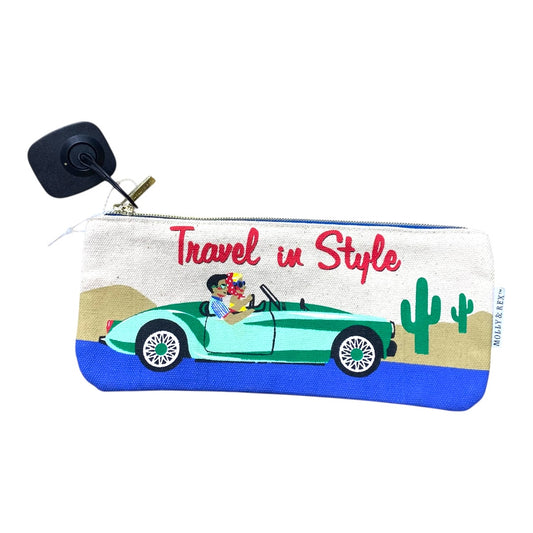 Makeup Bag By Clothes Mentor In Multi, Size:Small