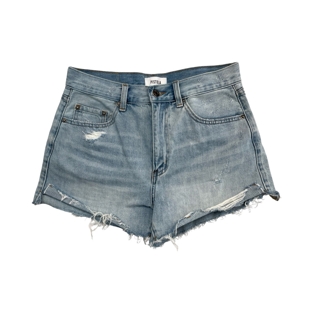 Shorts By Pistola In Blue Denim, Size:6