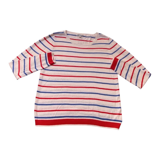Sweater By J. Crew In Striped Pattern, Size:M