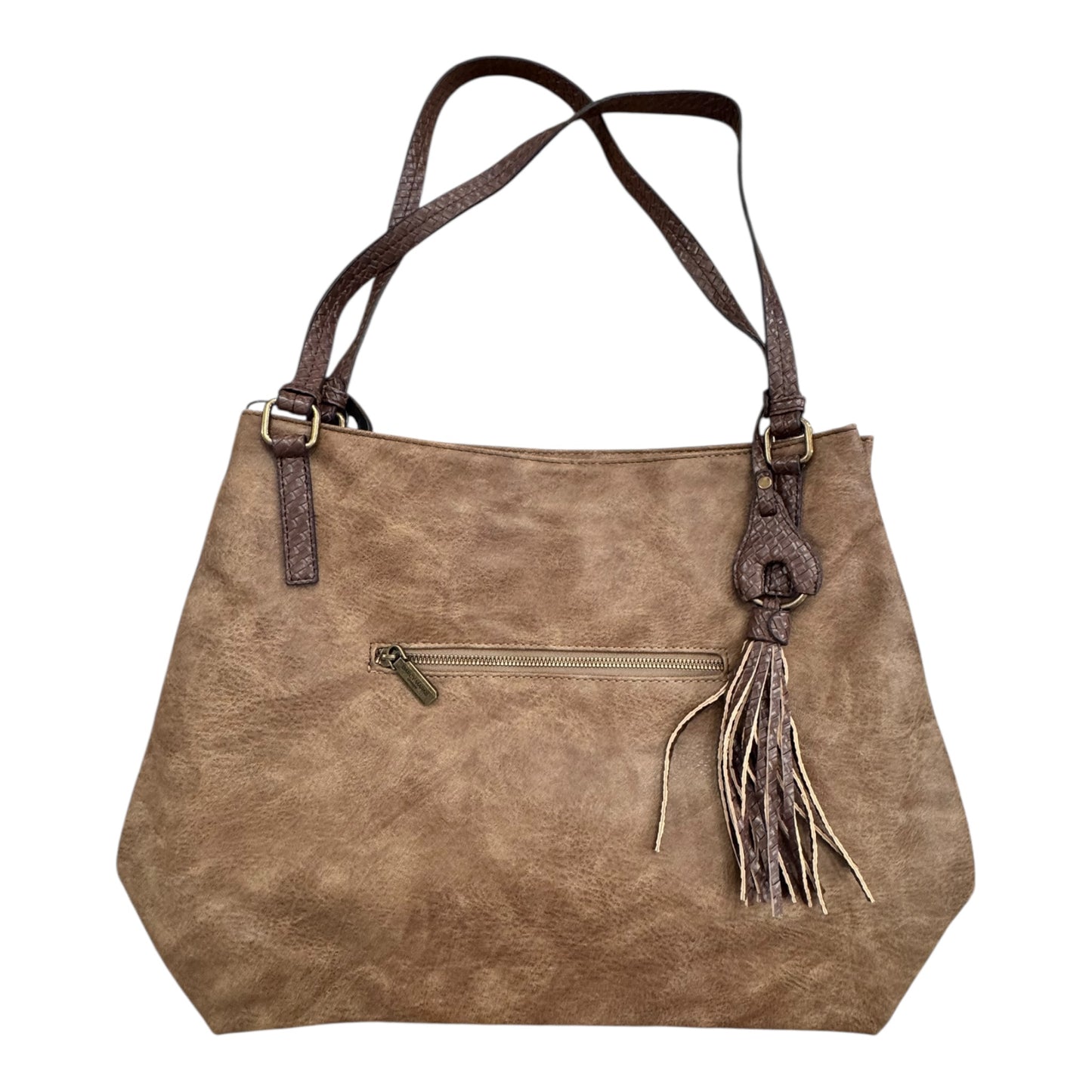 Handbag By DARCY MARKS In Brown, Size:Large