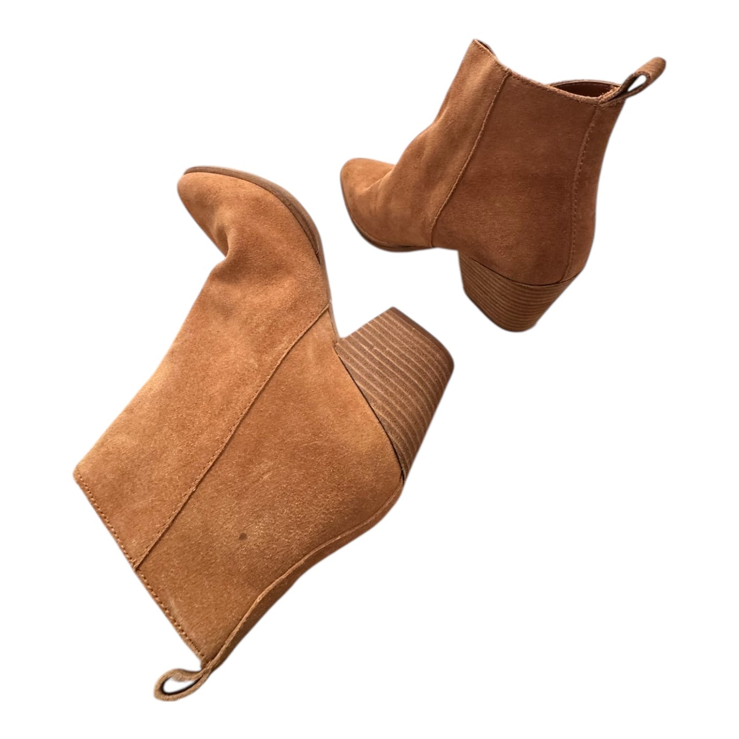 Boots Ankle Heels By Dolce Vita In Brown, Size:8