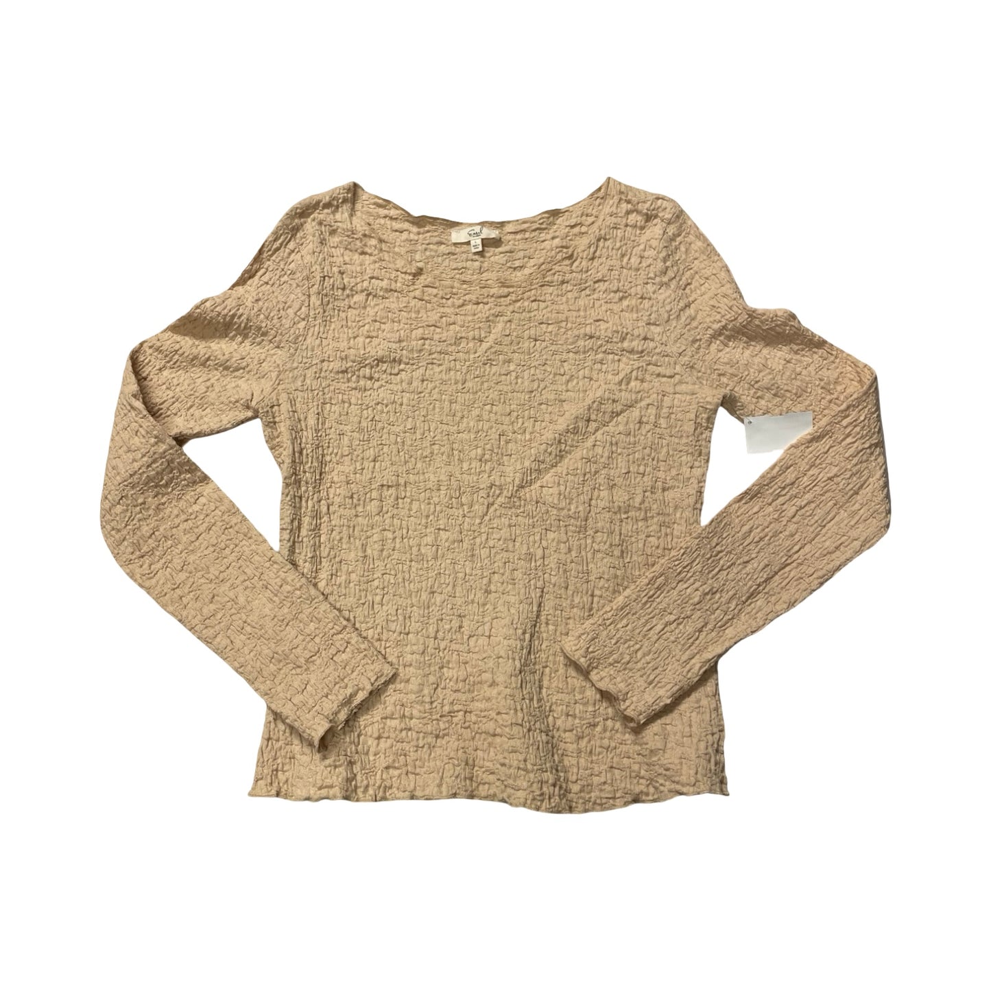 Top Ls By Easel In Tan, Size:L