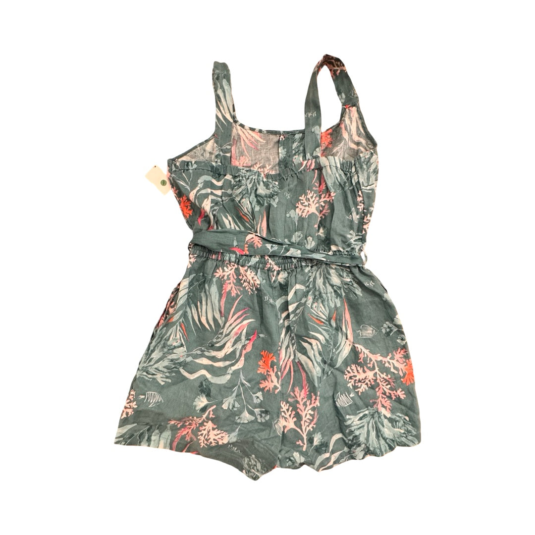 Romper By FAT FACE MARINE  In Multi, Size:6
