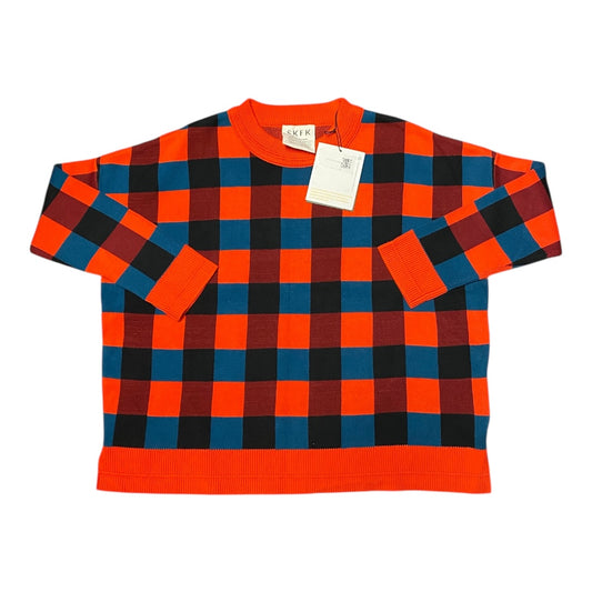 Sweater By Cmb In Checkered Pattern, Size:6