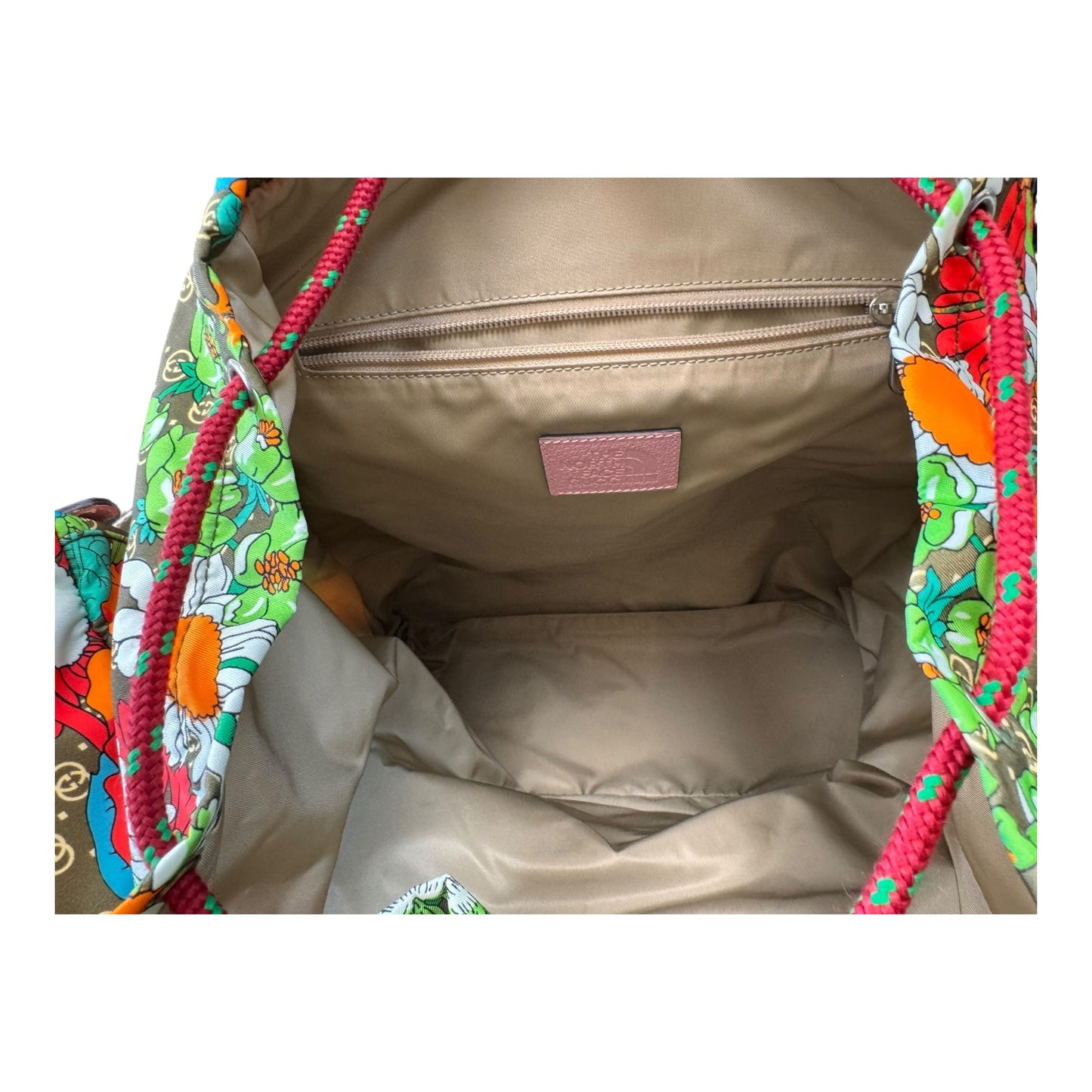 Backpack Luxury Designer By Gucci In Multi, Size:Large