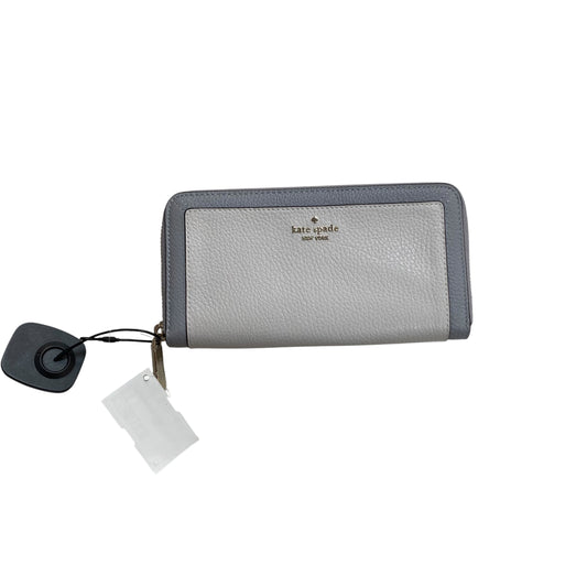 Wallet Designer By Kate Spade In Grey, Size:Large
