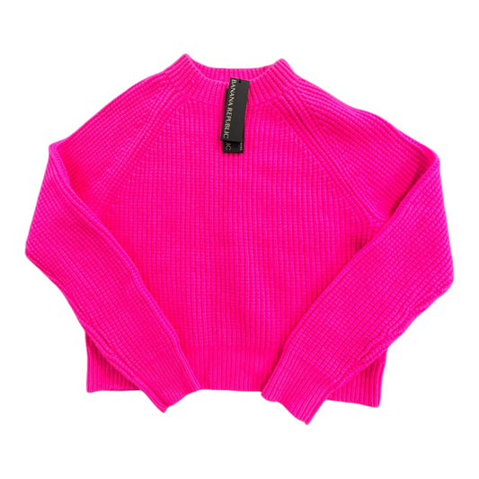 Sweater Cashmere By Banana Republic In Pink, Size:S