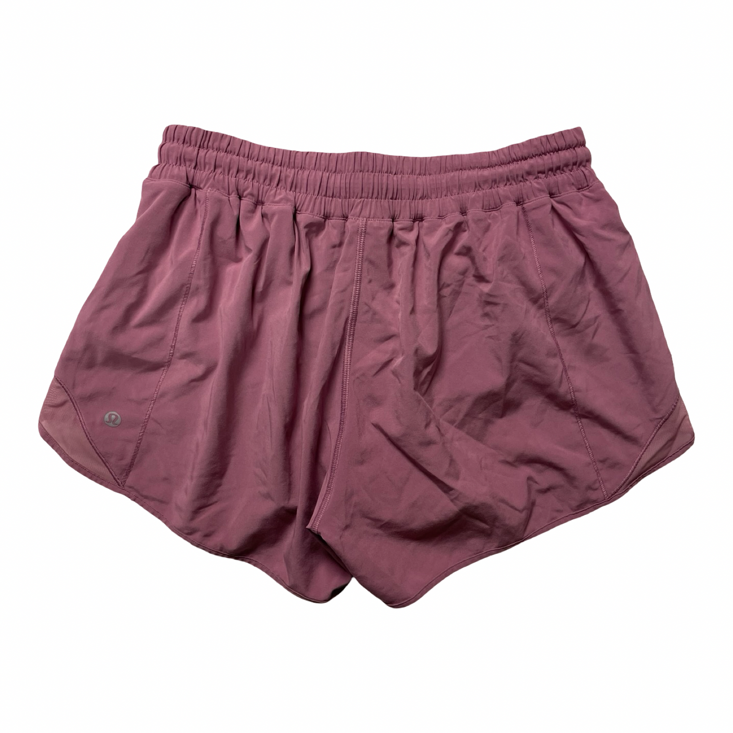 Athletic Shorts By Lululemon In Purple Pink, Size:8