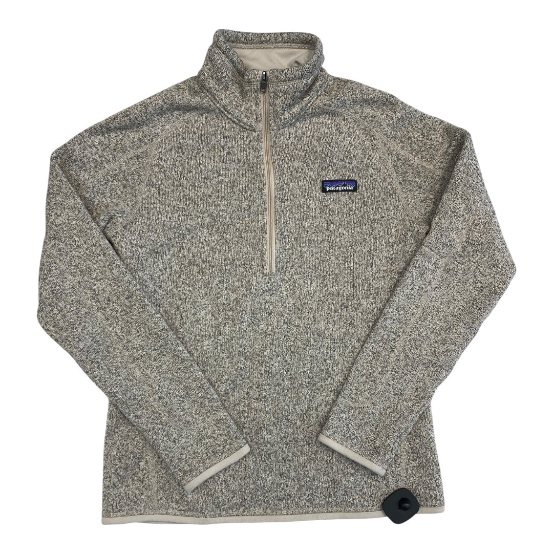 Jacket Fleece By Patagonia In Tan, Size:M