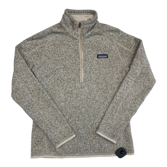 Jacket Fleece By Patagonia In Tan, Size:M