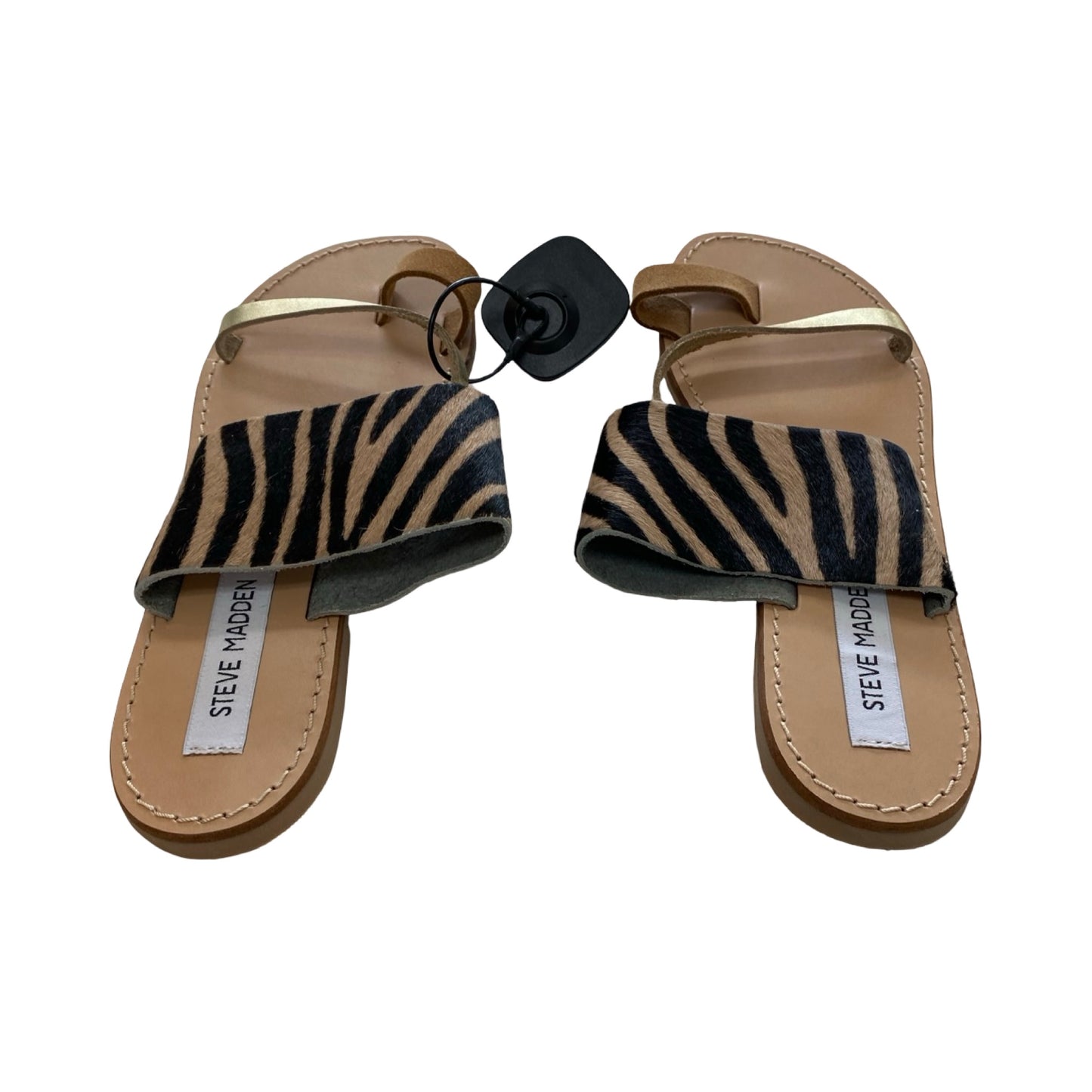 Sandals Flats By Steve Madden In Multi, Size:6.5