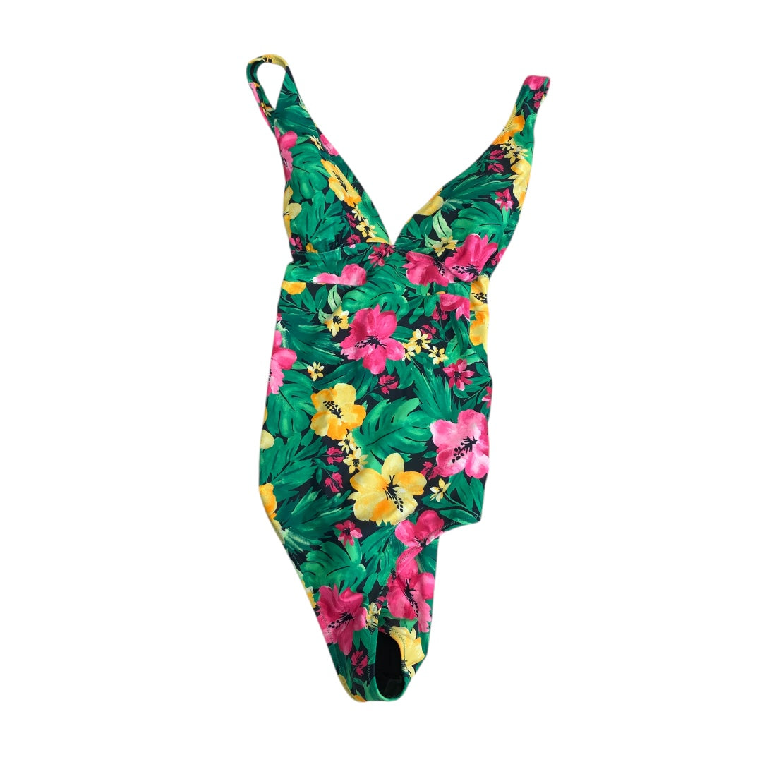 Swimsuit By Old Navy In Floral Print, Size:Xl