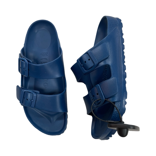 Sandals Designer By Birkenstock In Blue, Size:6