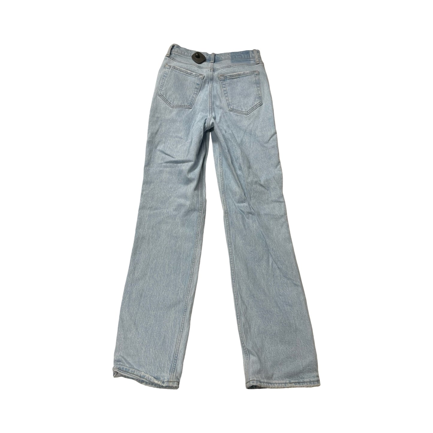 Jeans Straight By Abercrombie And Fitch In Blue Denim, Size:4L