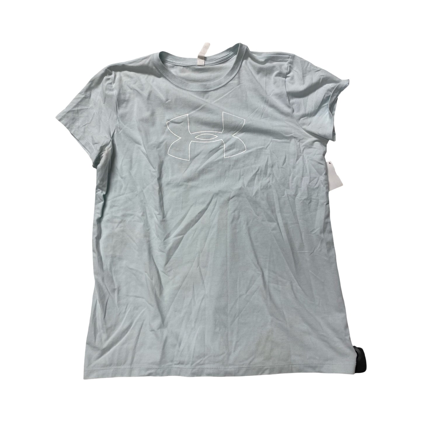 Athletic Top Ss By Under Armour In Blue, Size:L