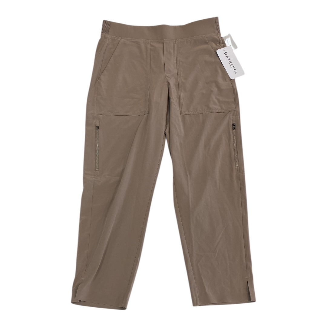 Athletic Pants By Athleta In Brown, Size:8P