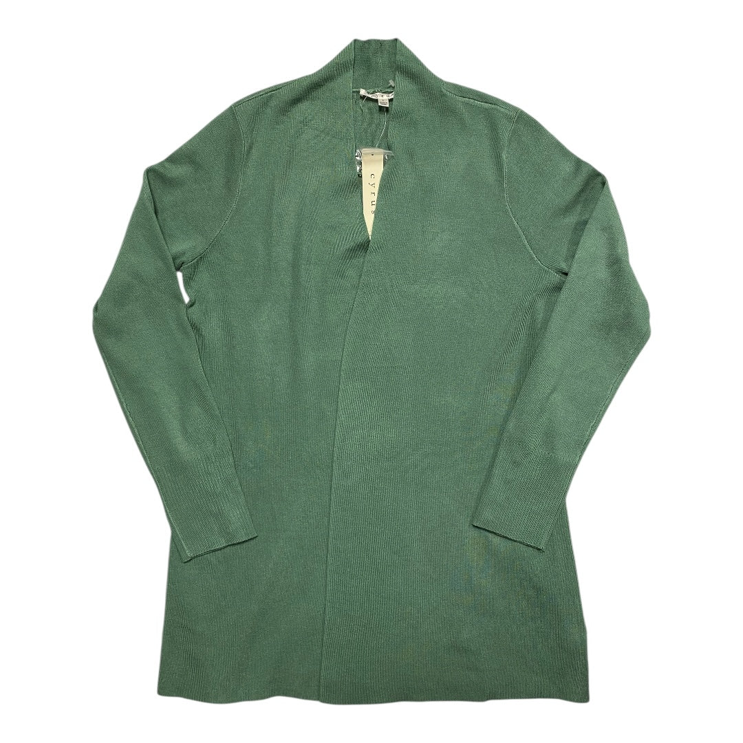 Cardigan By Cyrus In Green, Size:L