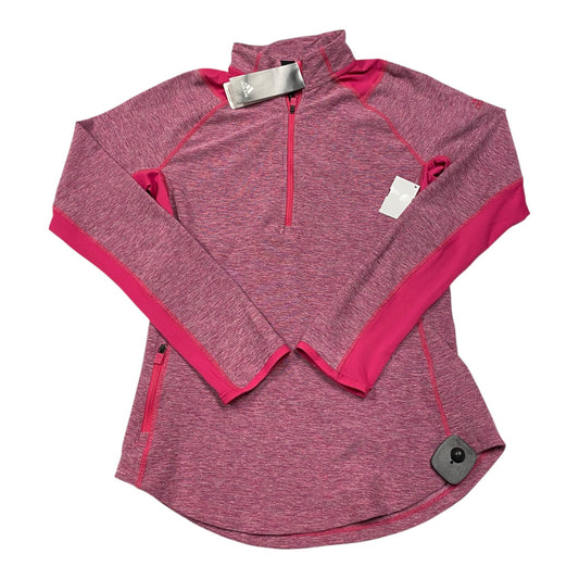 Athletic Top Ls Collar By Adidas In Pink, Size:S