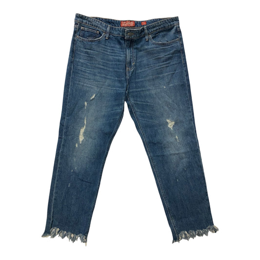 Jeans Boyfriend By Lucky Brand In Blue Denim, Size:14