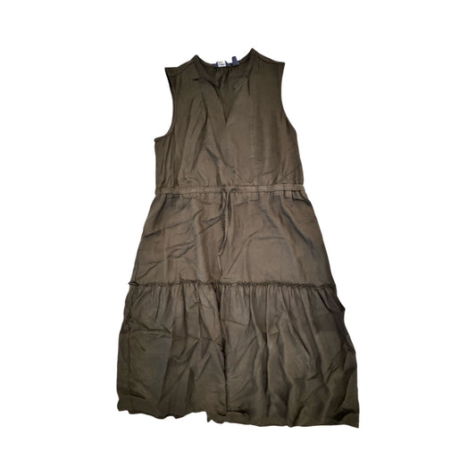 Dress Casual Midi By Lands End In Black, Size:Xxl