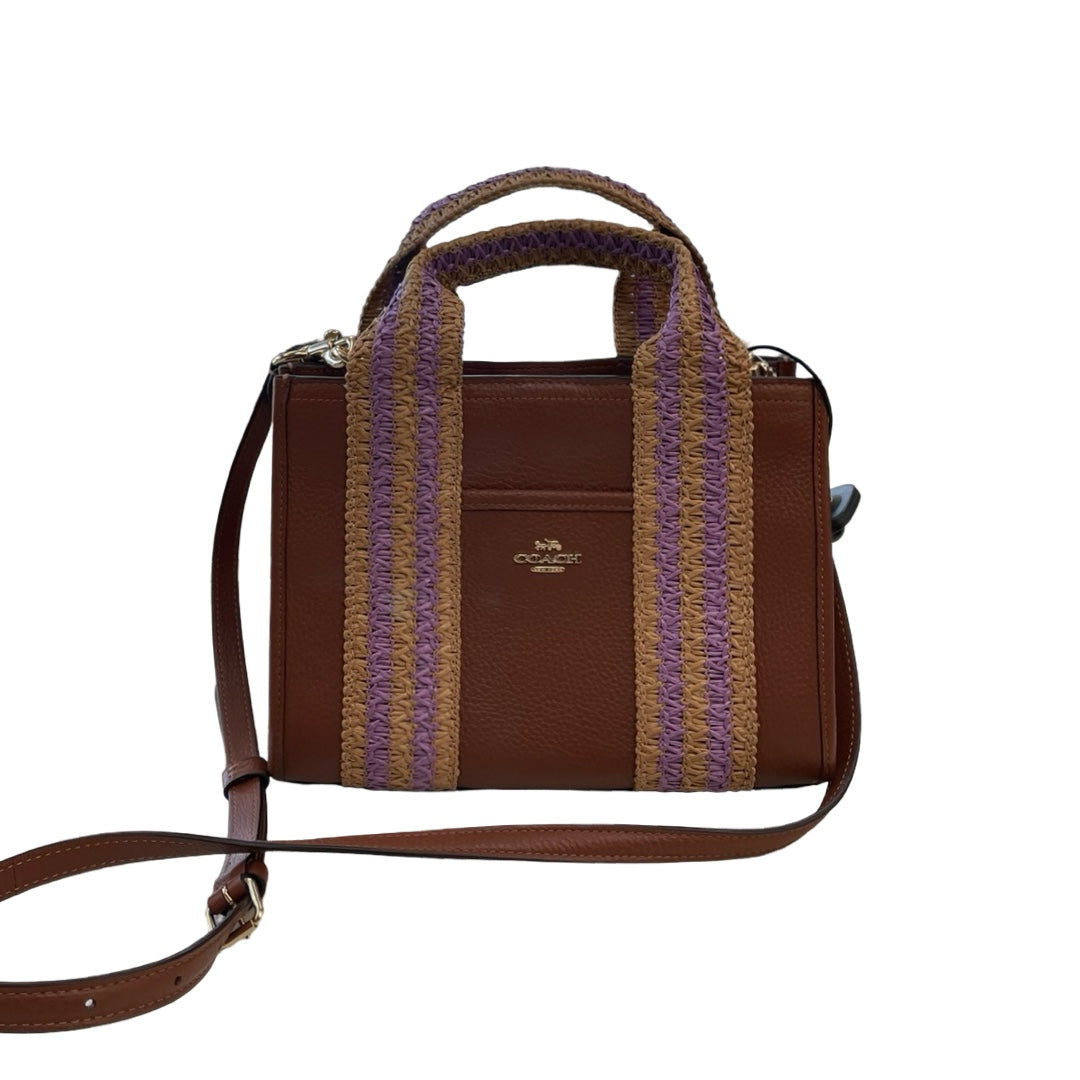 Handbag Designer By Coach In Multi, Size:Medium