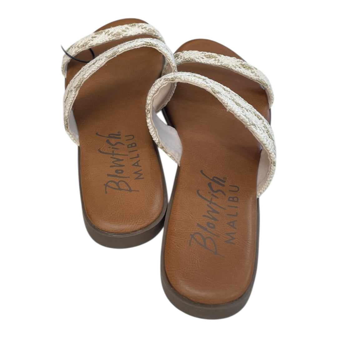 Sandals Flats By Blowfish In Cream, Size:8