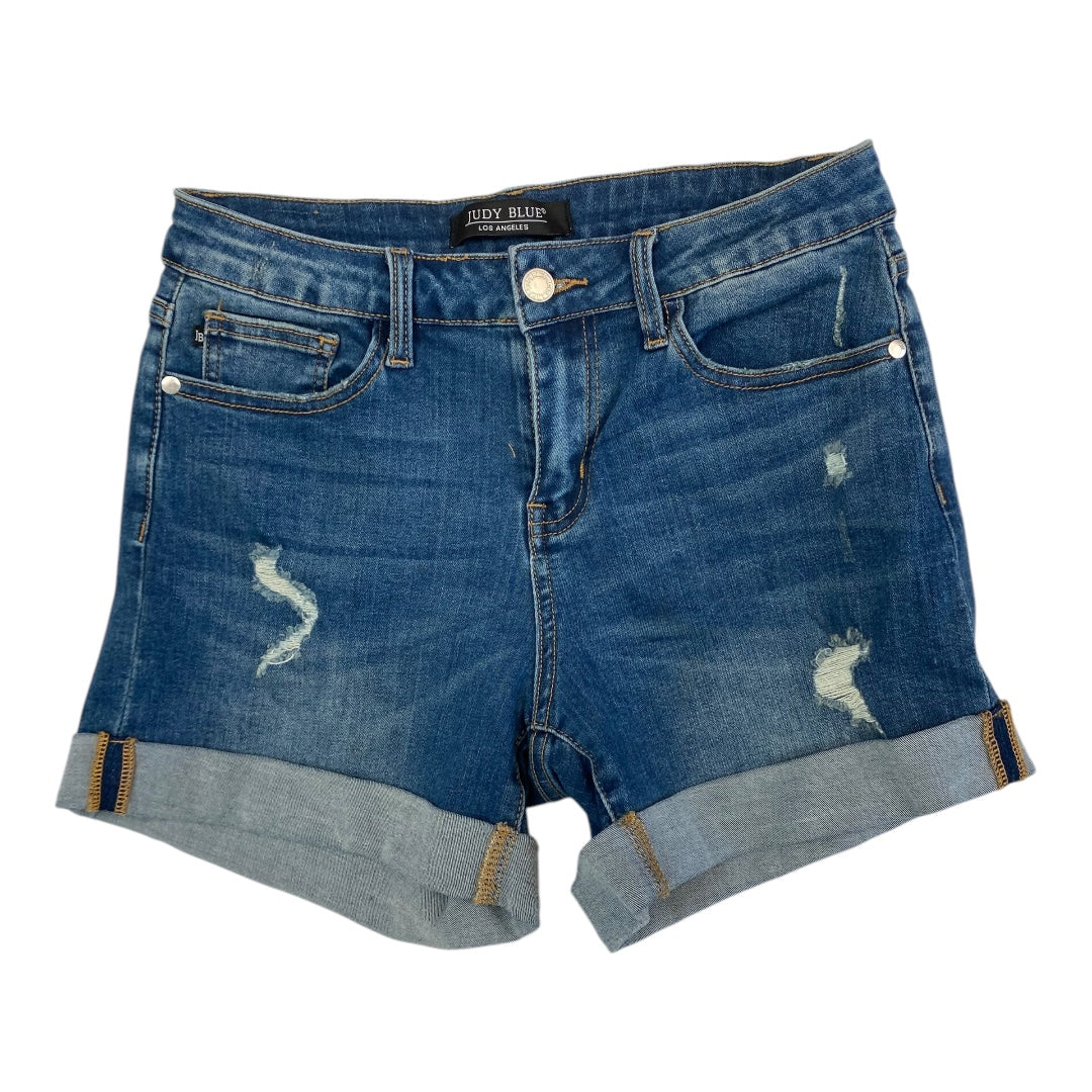 Shorts By Judy Blue In Blue Denim, Size:4