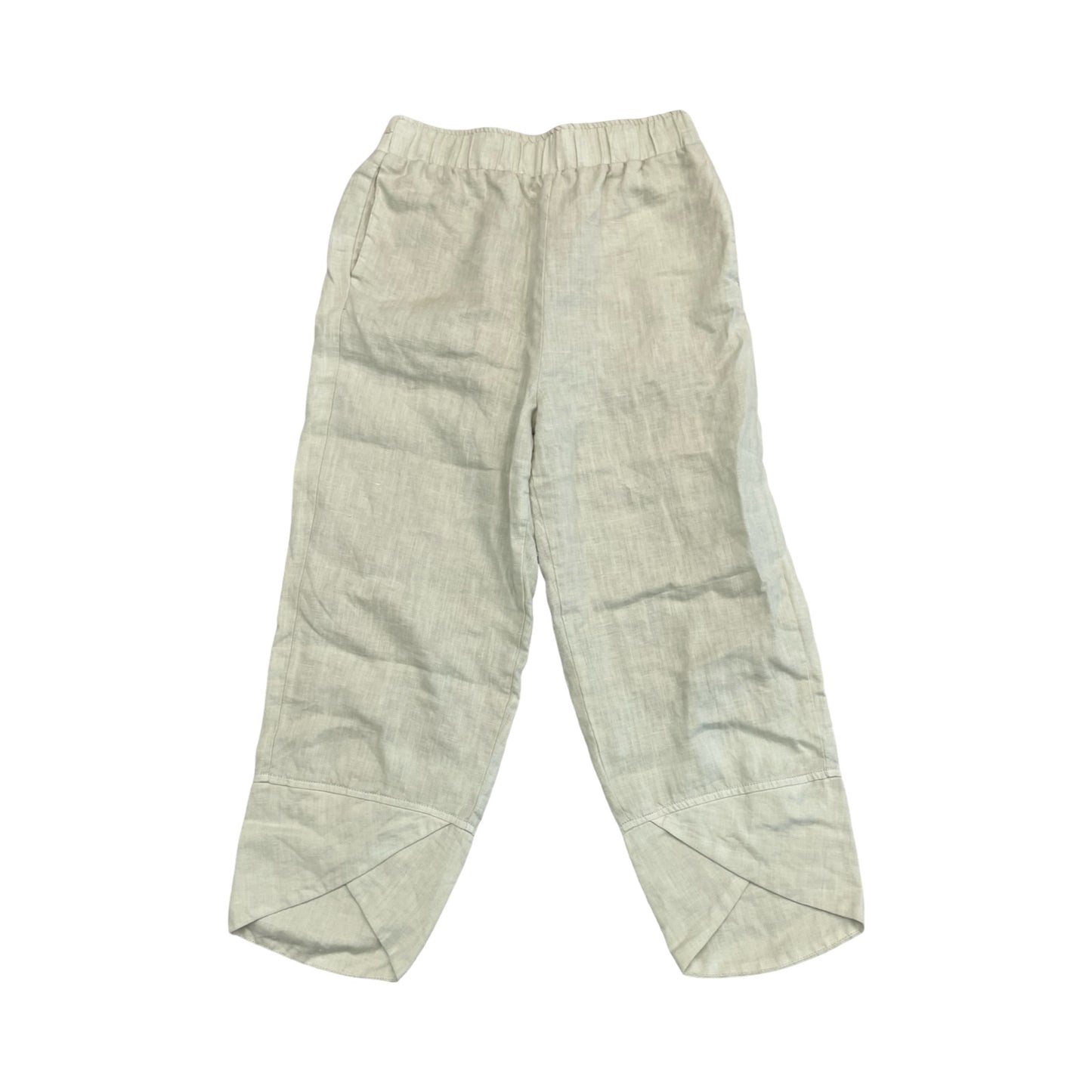Pants Linen By Cmc In Green, Size:M
