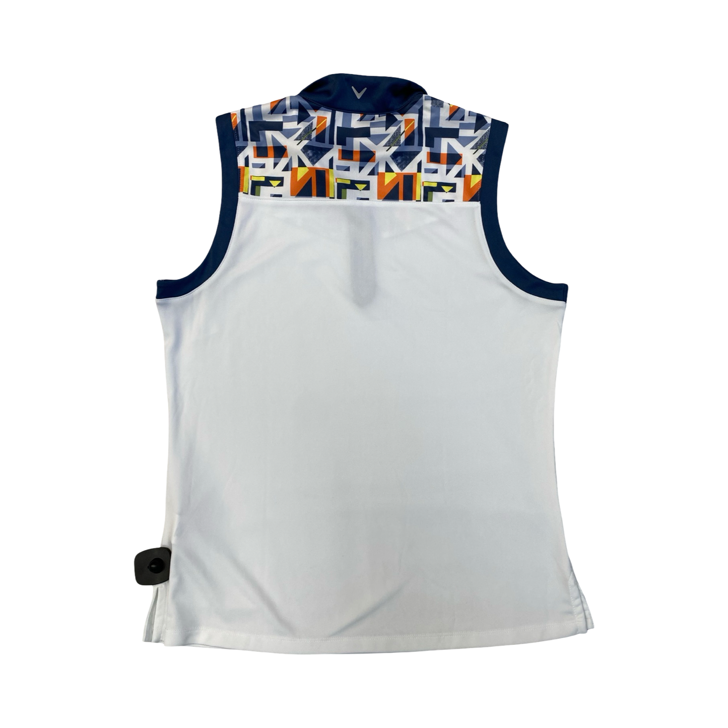 Athletic Tank Top By Callaway In White, Size:L