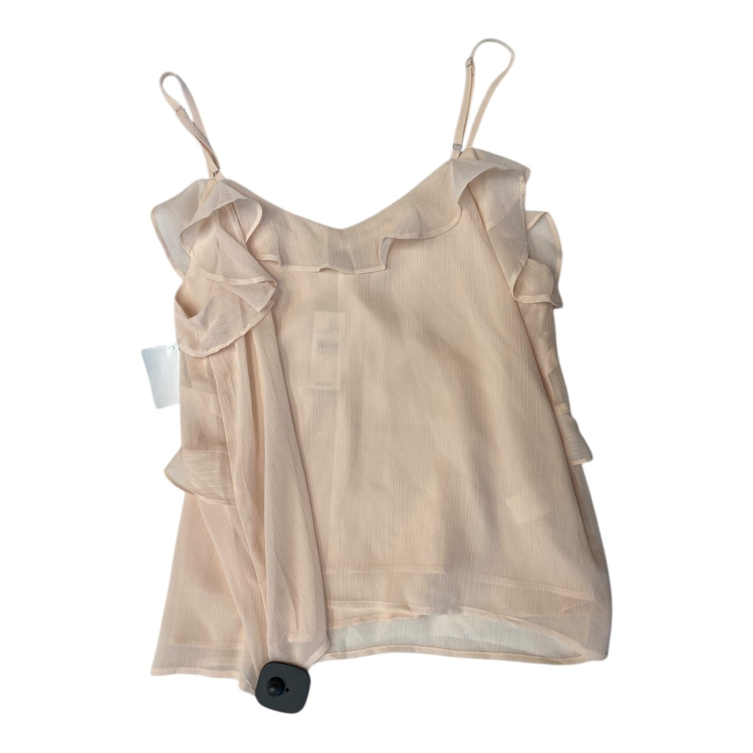 Top Sleeveless By Loft In Pink, Size:M