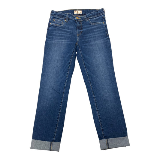 Jeans Straight By Kut In Blue Denim, Size:2