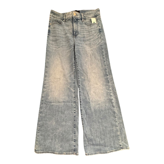 Jeans Wide Leg By White House Black Market In Blue Denim, Size:8