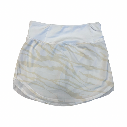 Athletic Skirt By Calia In White & Yellow, Size:Xs