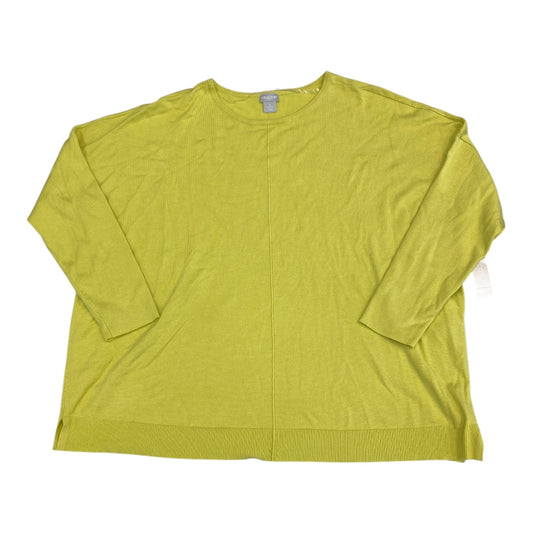 Sweater By Chicos In Green, Size:Xl