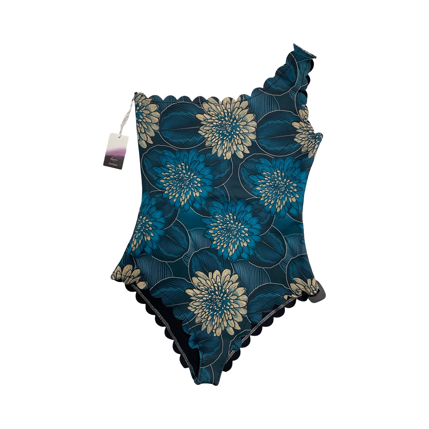 Swimsuit By Clothes Mentor In Floral Print, Size:Xl