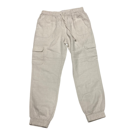 Pants Cargo & Utility By Nicole By Nicole Miller In Tan, Size:L
