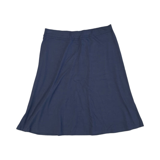 Skirt Designer By Eileen Fisher In Navy, Size:M