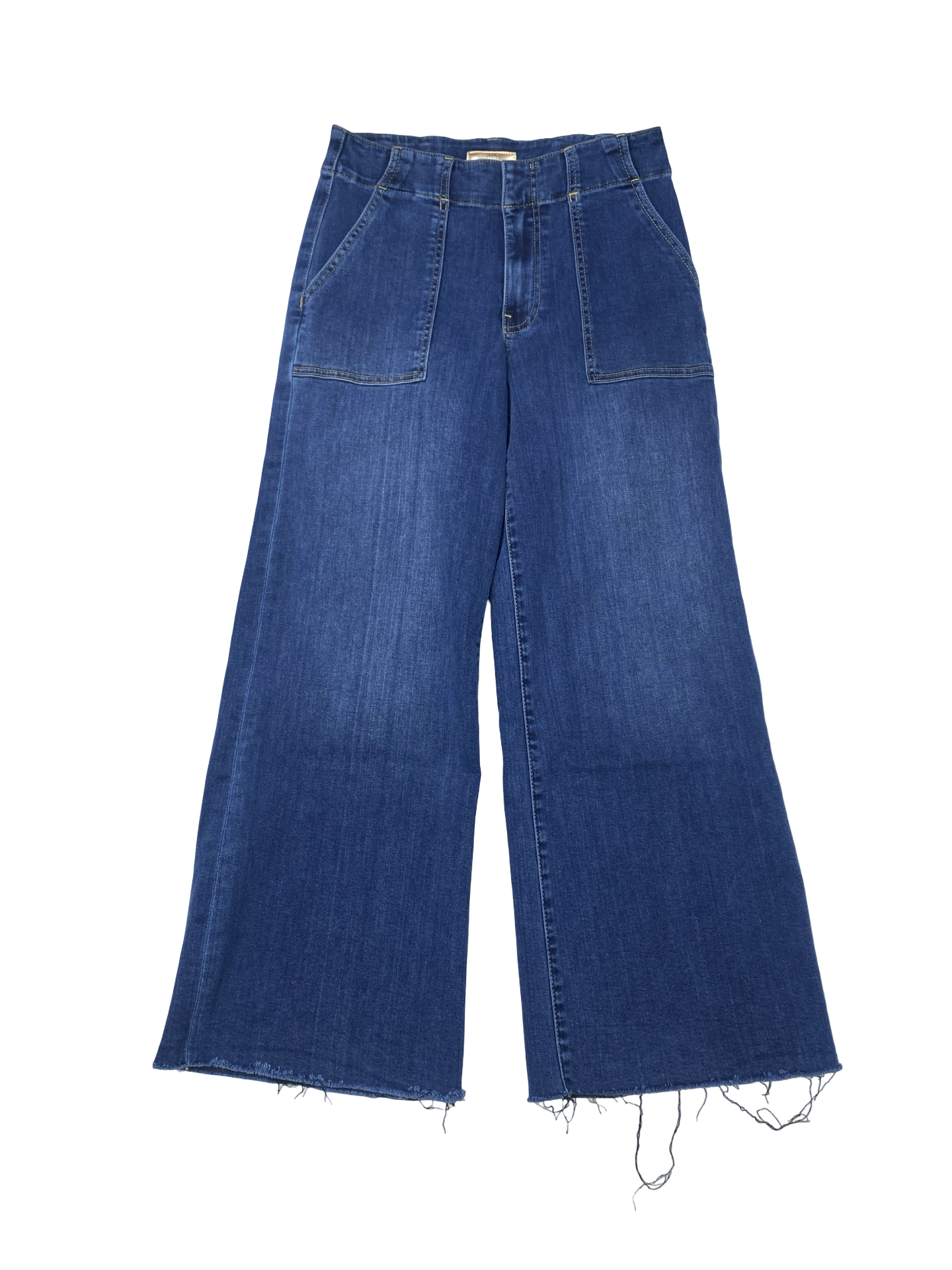 Jeans Wide Leg By Kut In Blue Denim, Size:4