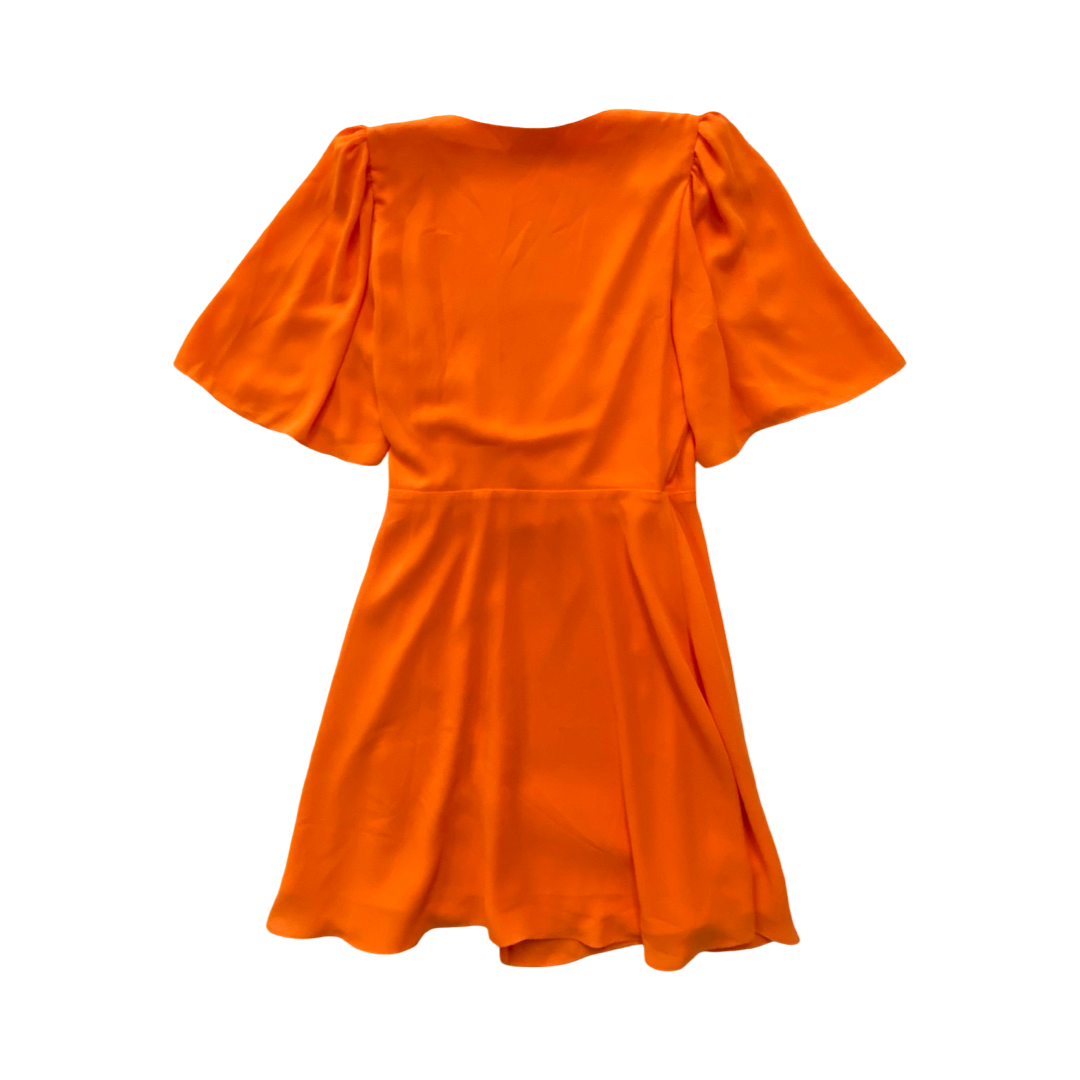 Dress Designer By Alice + Olivia In Orange, Size:4