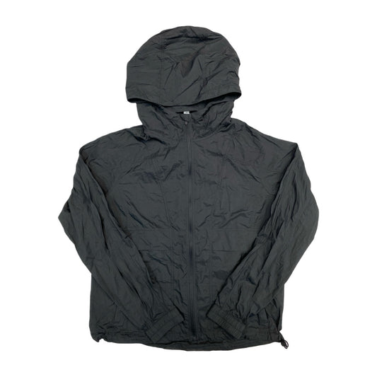 Athletic Jacket By Lululemon In Black, Size:6
