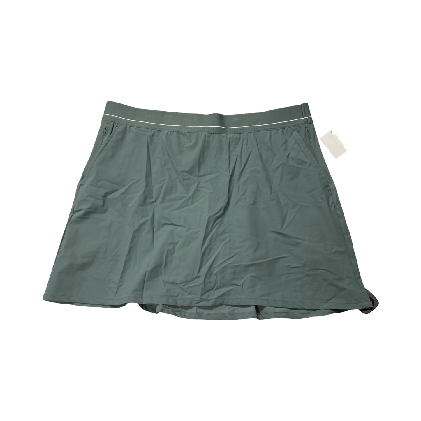 Athletic Skort By Soybu In Green, Size:Xl