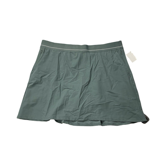 Athletic Skort By Soybu In Green, Size:Xl
