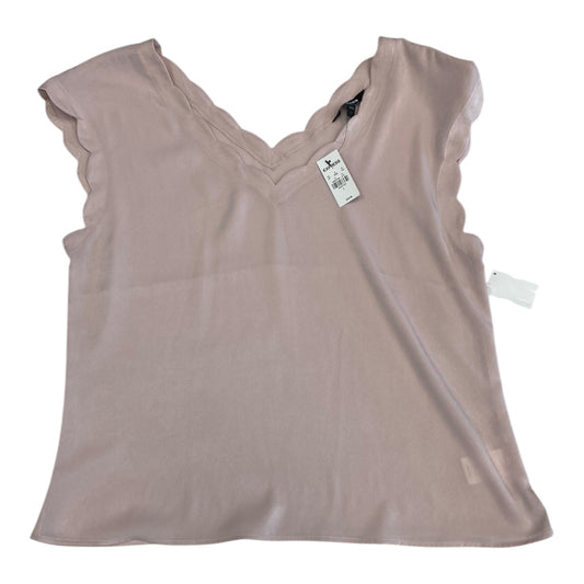 Top Sleeveless By Express In Pink, Size:L