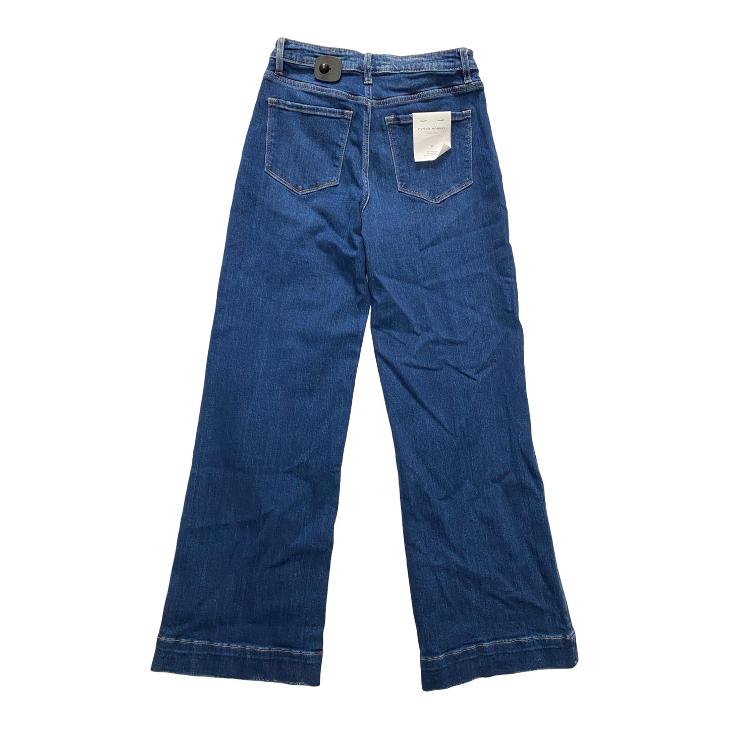 Jeans Wide Leg By Flying Monkey In Blue Denim, Size:4